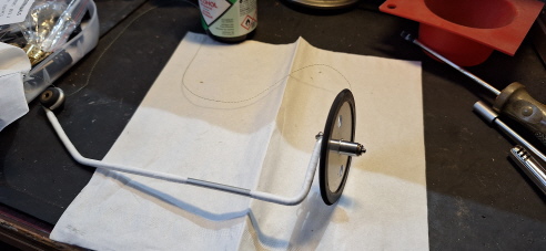 Lenco Reibradstange mit Teflond&auml;mpfung