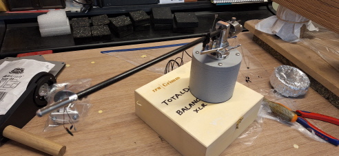 BJA-Turntables Tonarmturm